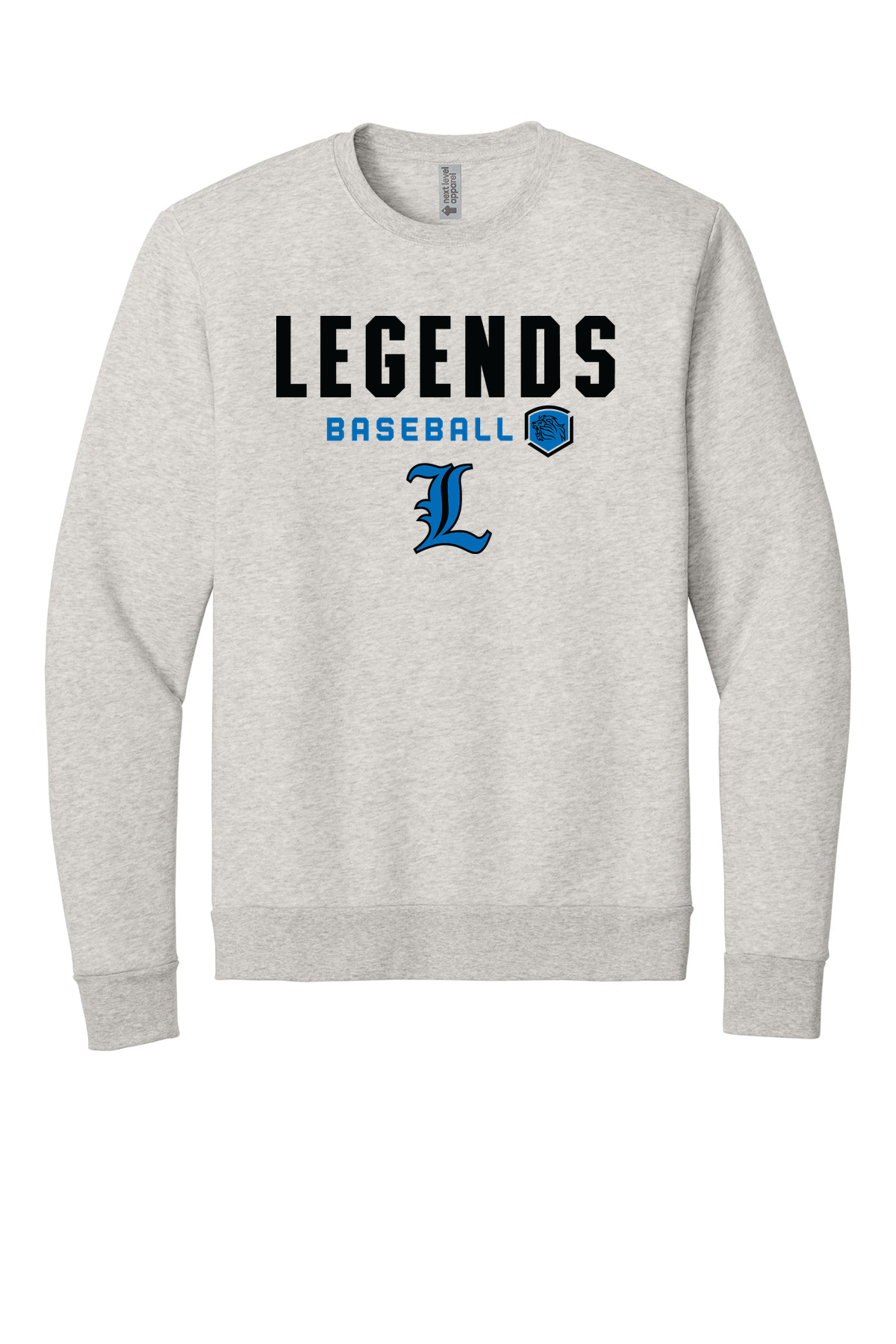 Next Level Adult Malibu Crewneck Sweatshirt
