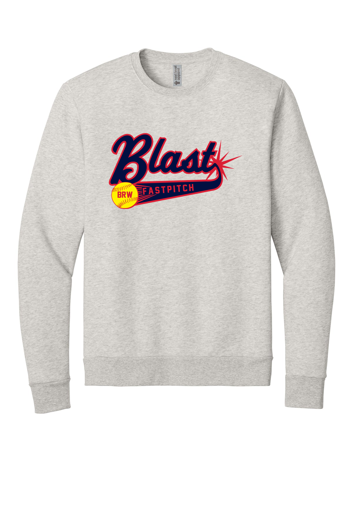 Next Level Adult Malibu Crewneck Sweatshirt