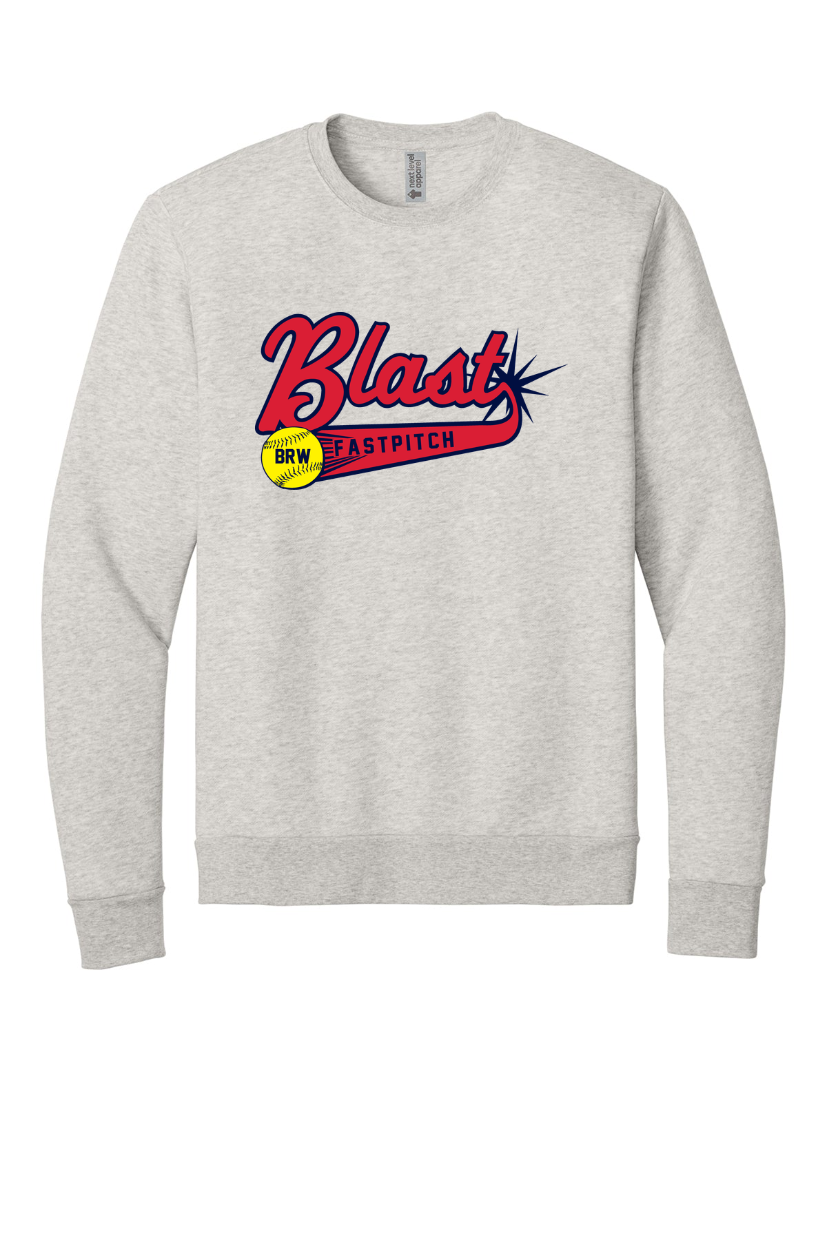 Next Level Adult Malibu Crewneck Sweatshirt