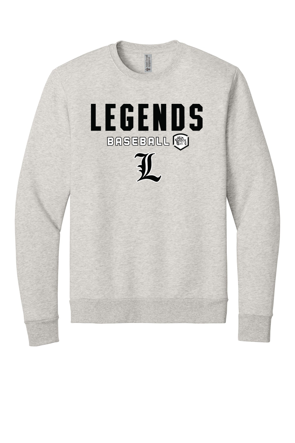 Next Level Adult Malibu Crewneck Sweatshirt