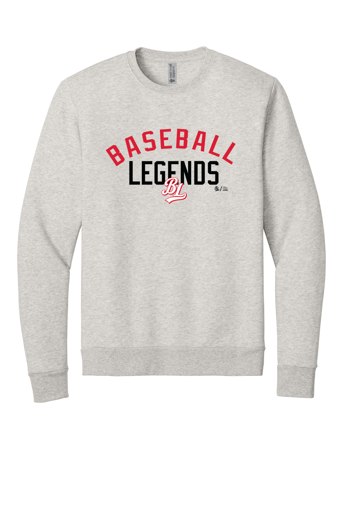 Next Level Adult Malibu Crewneck Sweatshirt