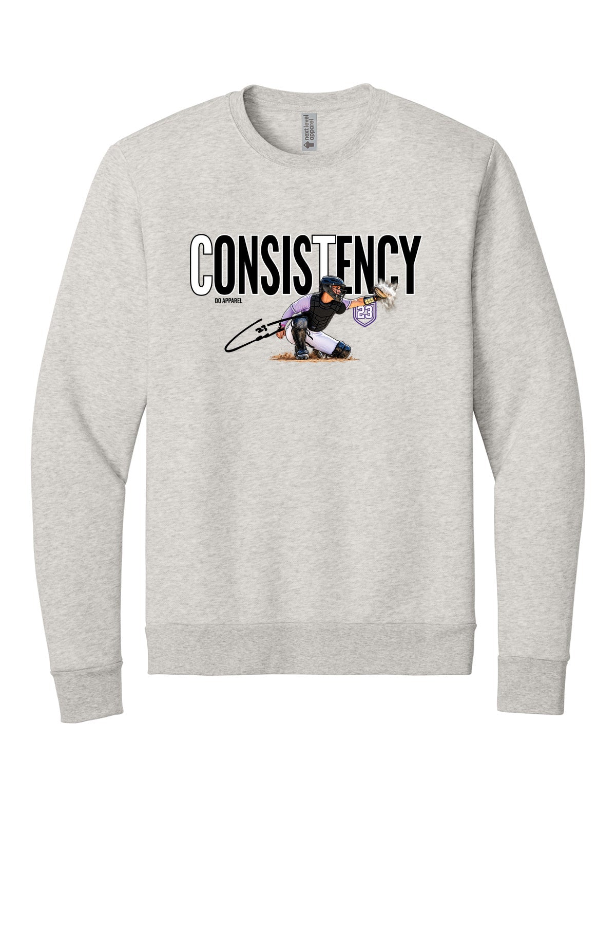 Next Level Adult Malibu Crewneck Sweatshirt