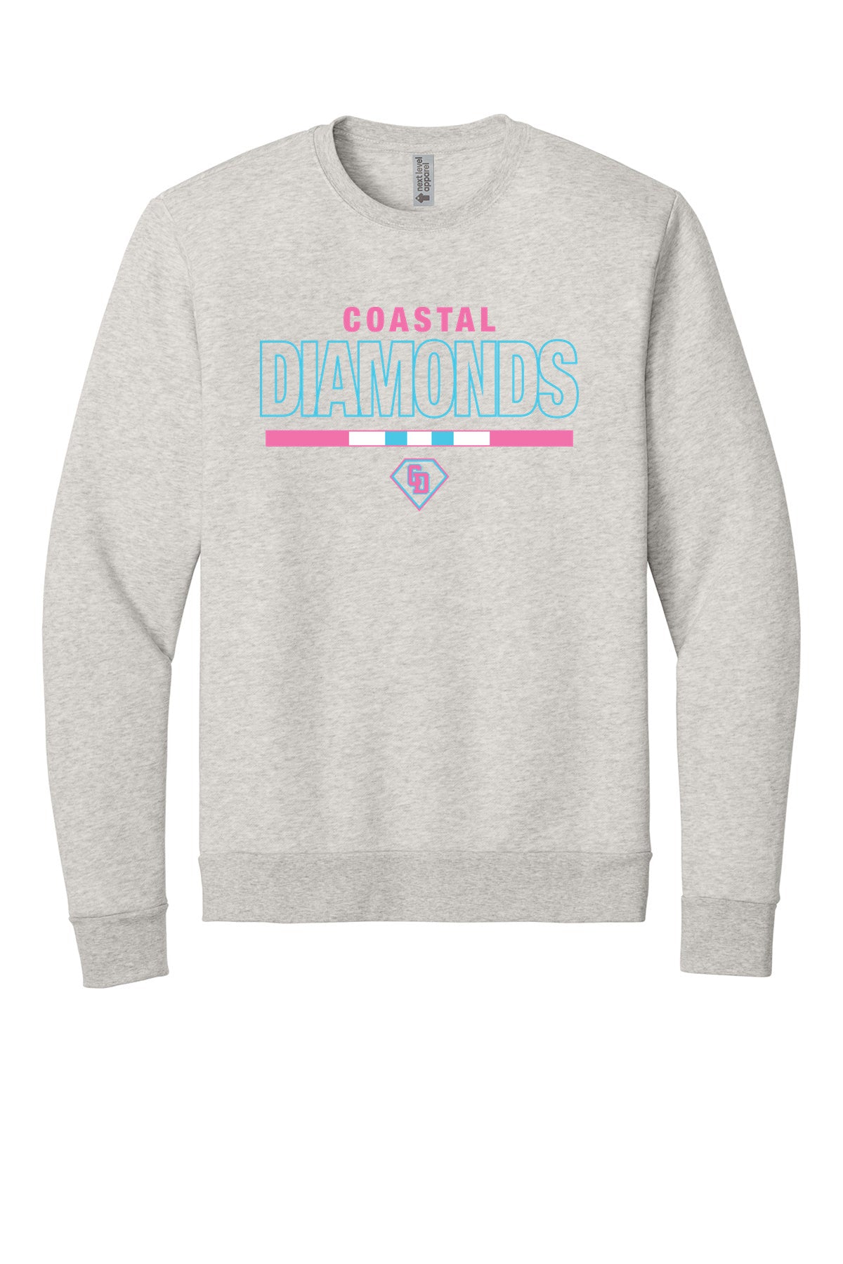 Next Level Adult Malibu Crewneck Sweatshirt