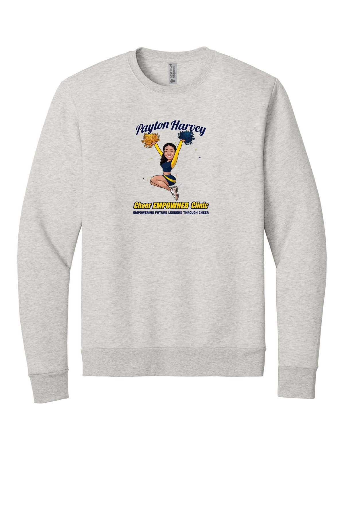 Next Level Adult Malibu Crewneck Sweatshirt