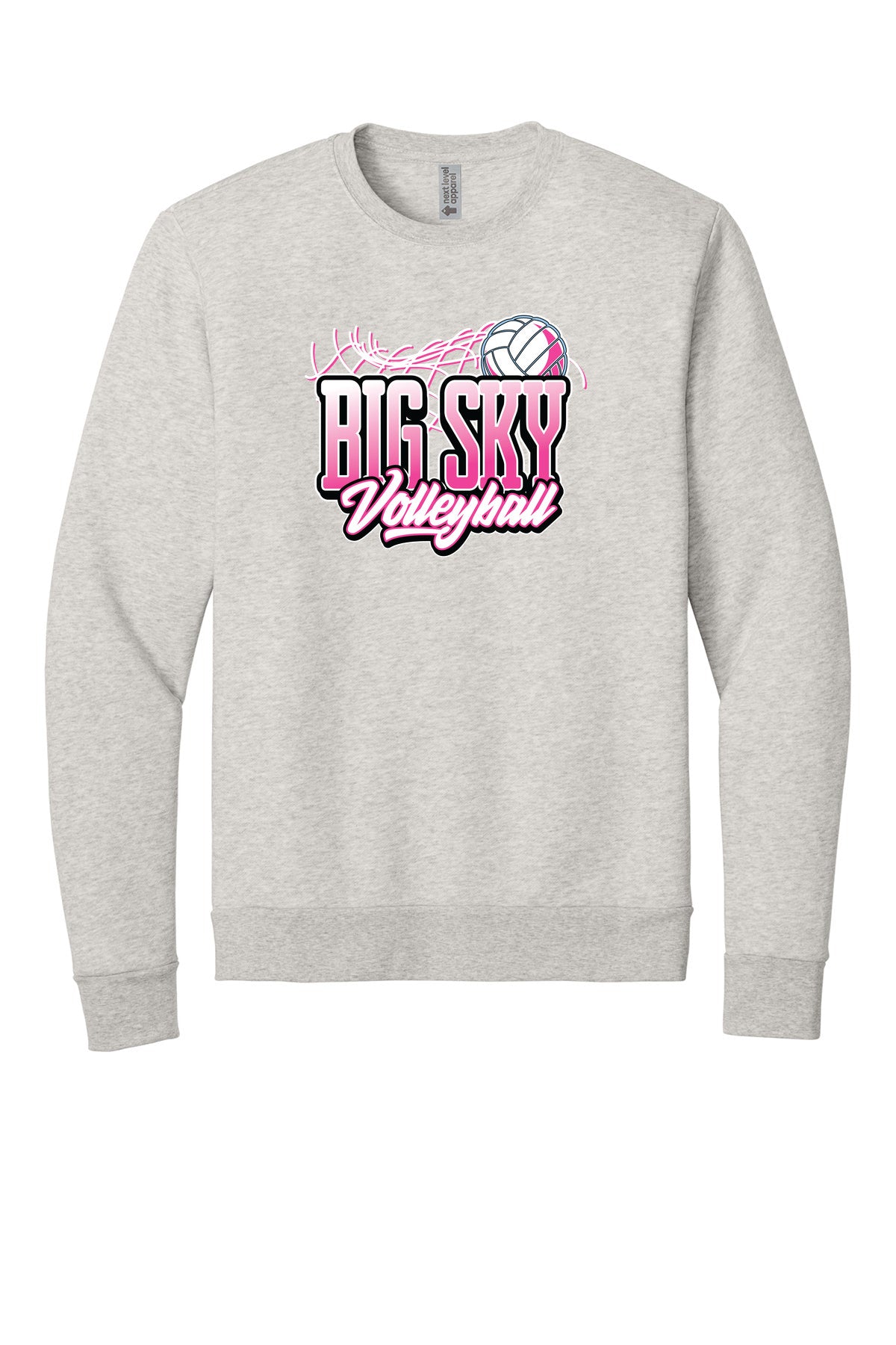 Next Level Adult Malibu Crewneck Sweatshirt