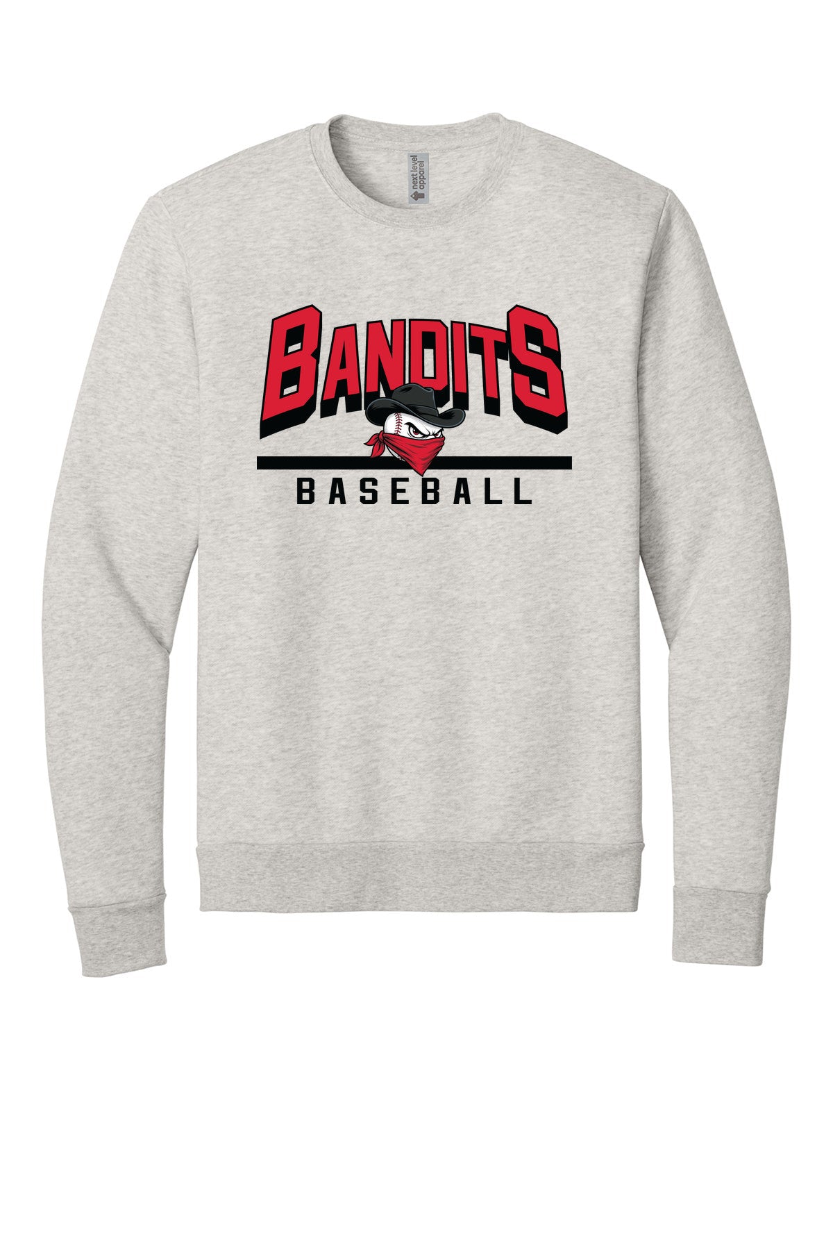 Next Level Adult Malibu Crewneck Sweatshirt
