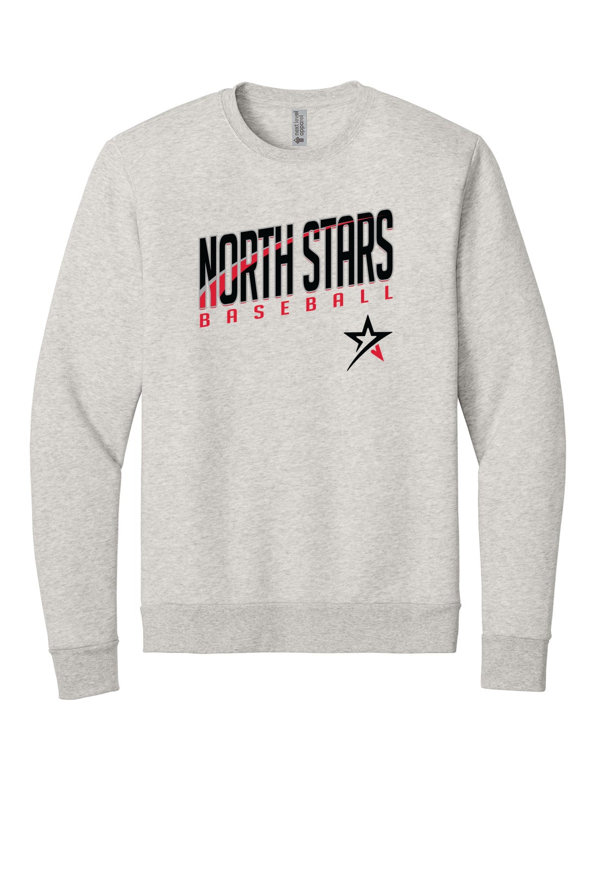 Next Level Adult Malibu Crewneck Sweatshirt