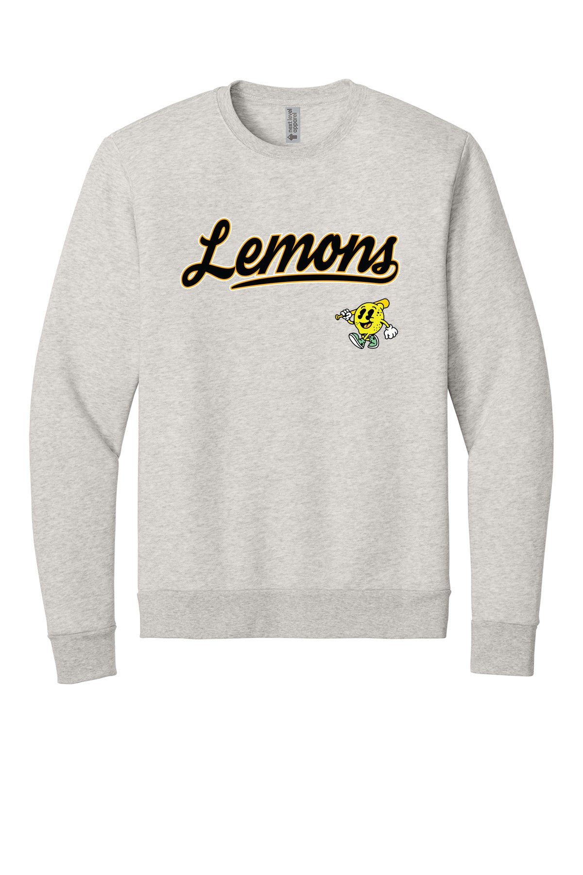 Next Level Adult Malibu Crewneck Sweatshirt