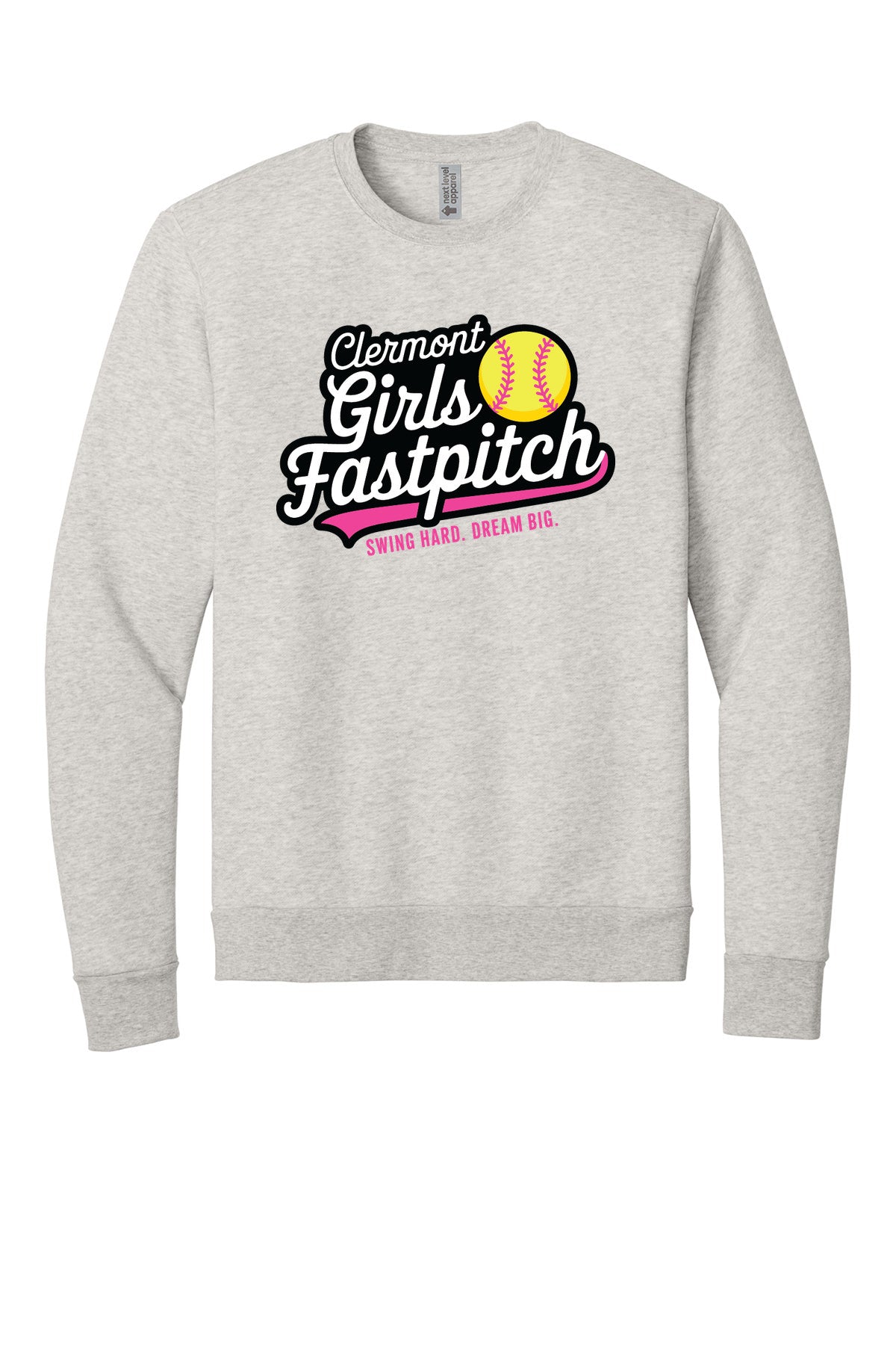 Next Level Adult Malibu Crewneck Sweatshirt