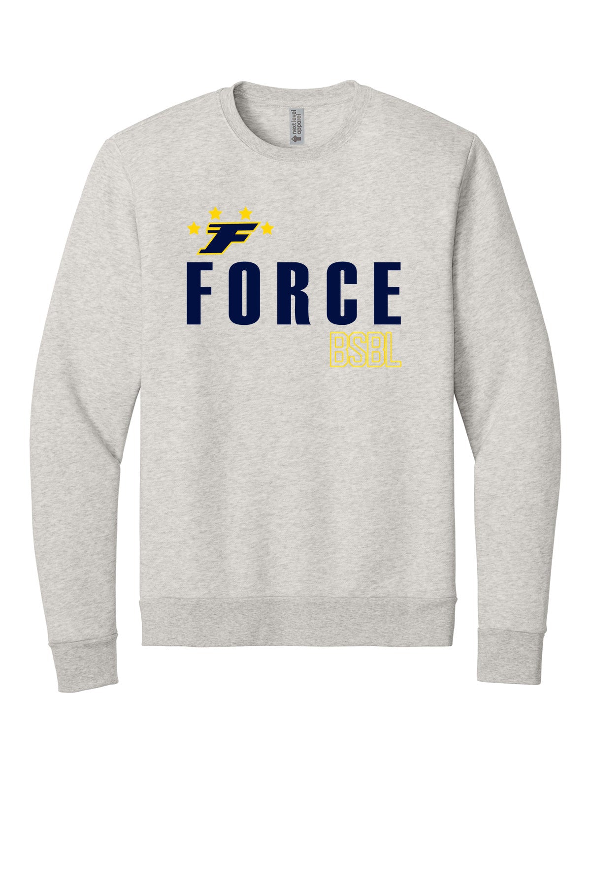 Next Level Adult Malibu Crewneck Sweatshirt