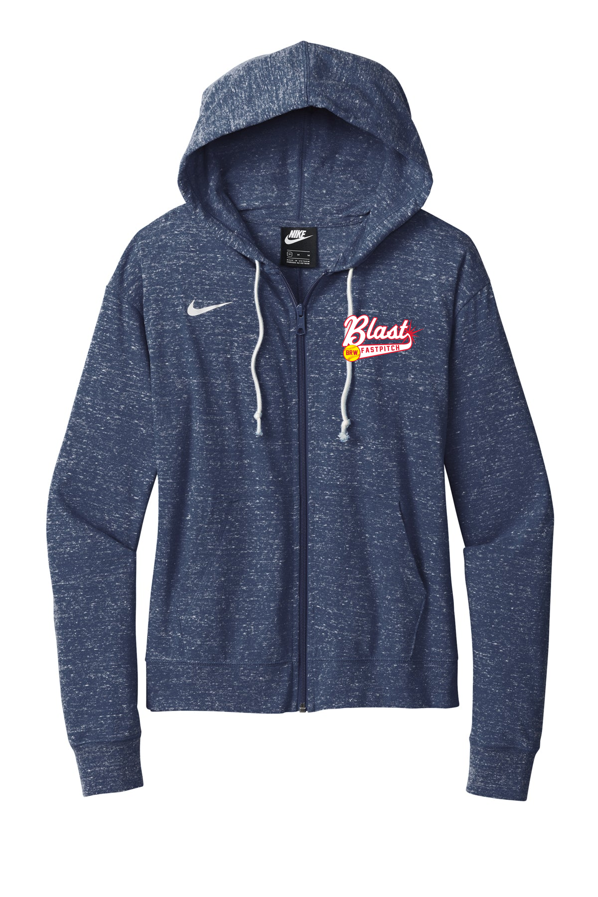 Nike Women's Gym Vintage Full-Zip Hoodie