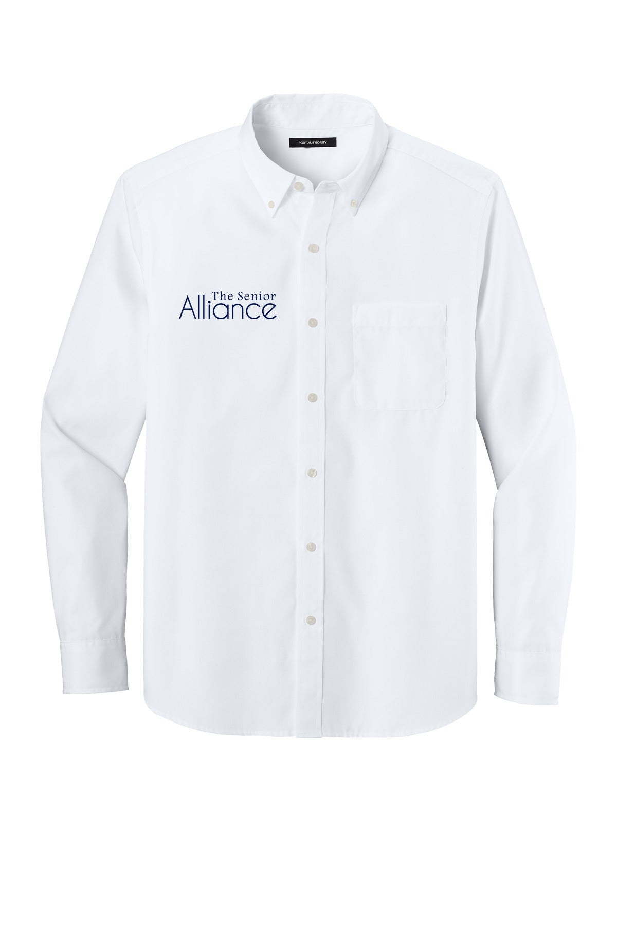 Port Authority Long Sleeve Nailhead Easy Care Shirt W816