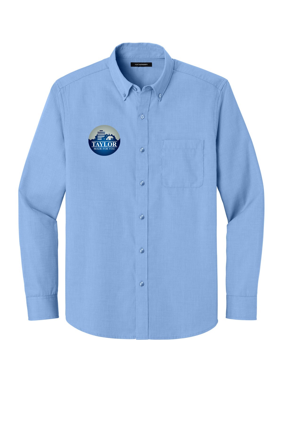 Port Authority Long Sleeve Nailhead Easy Care Shirt W816