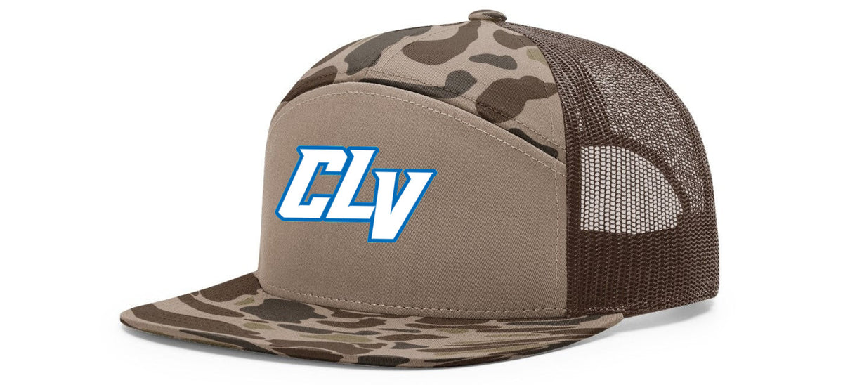 Printed 7 Panel Mesh Back