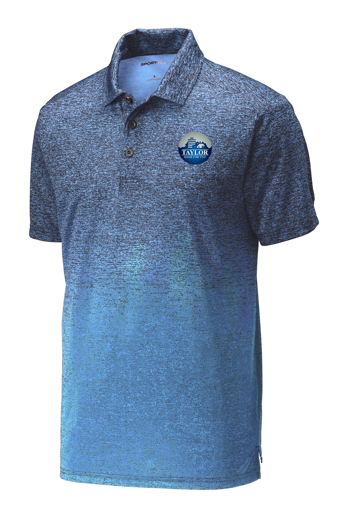 Sport-Tek Ombre Heather Polo