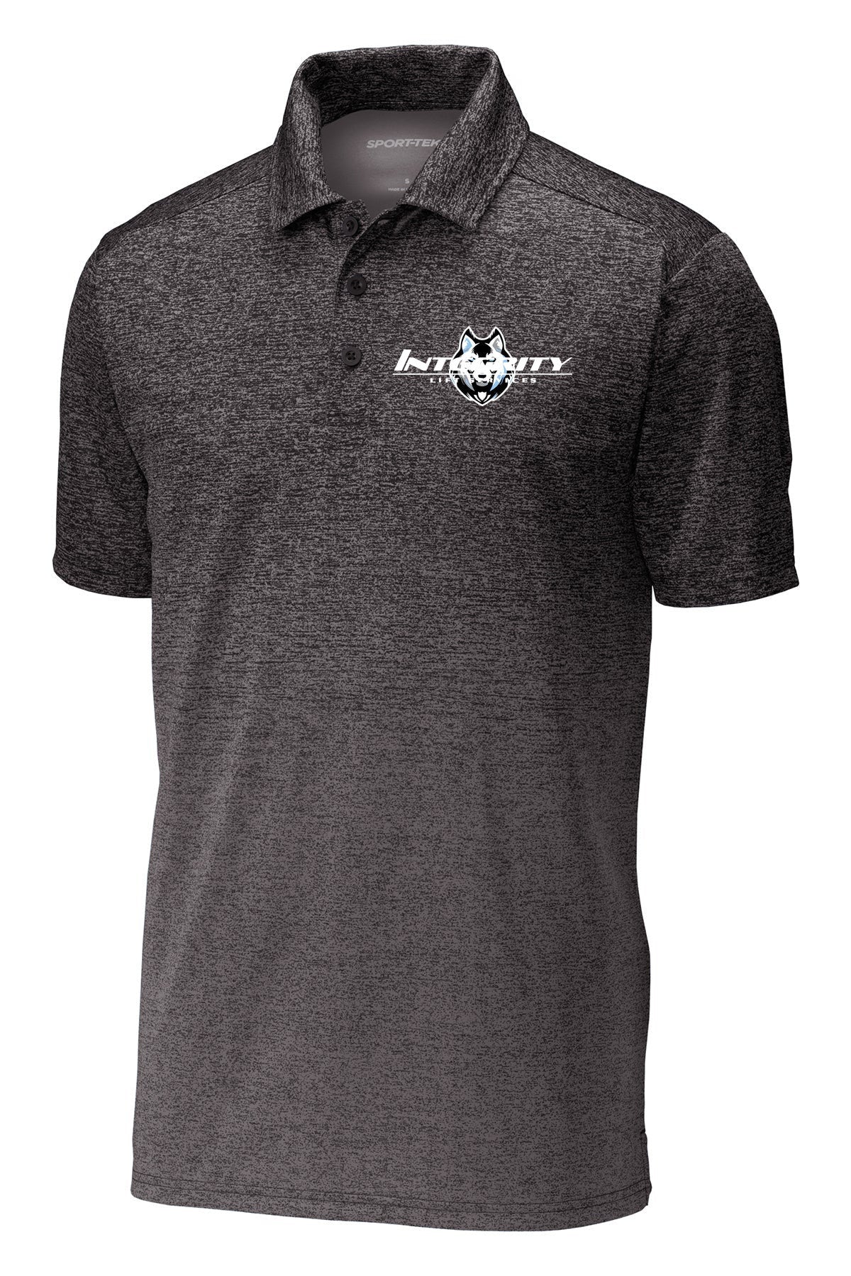Sport-Tek Ombre Heather Polo
