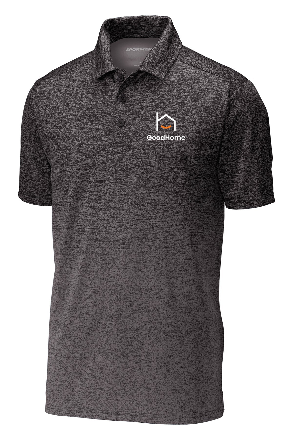 Sport-Tek Ombre Heather Polo