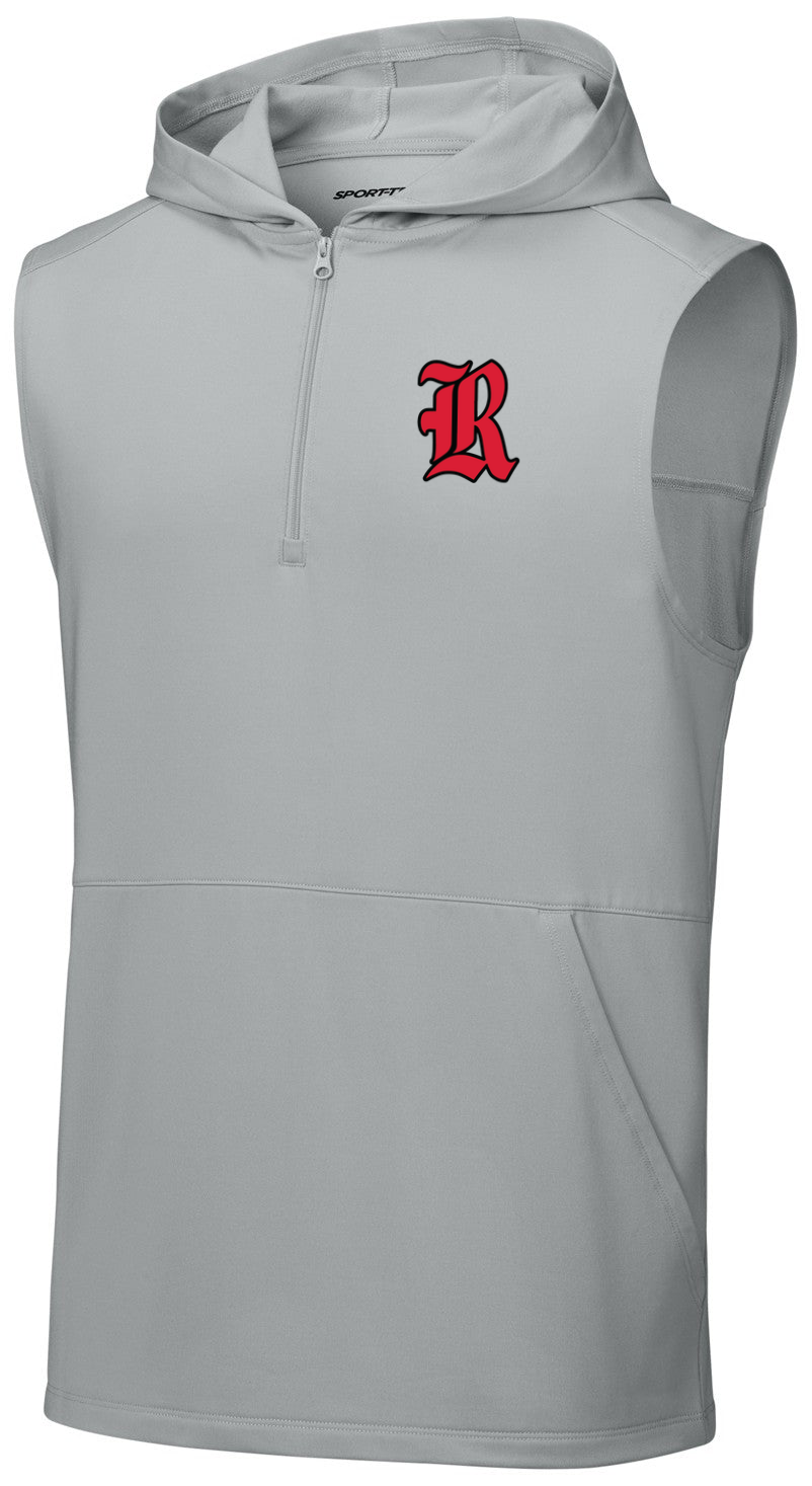 Sport-Wick Stretch Sleeveless Hooded 1/4-Zip