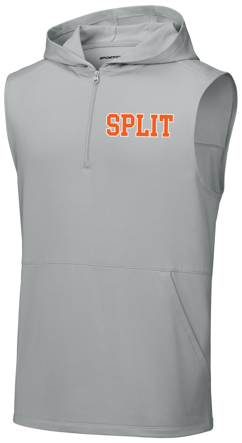 Sport-Wick Stretch Sleeveless Hooded 1/4-Zip