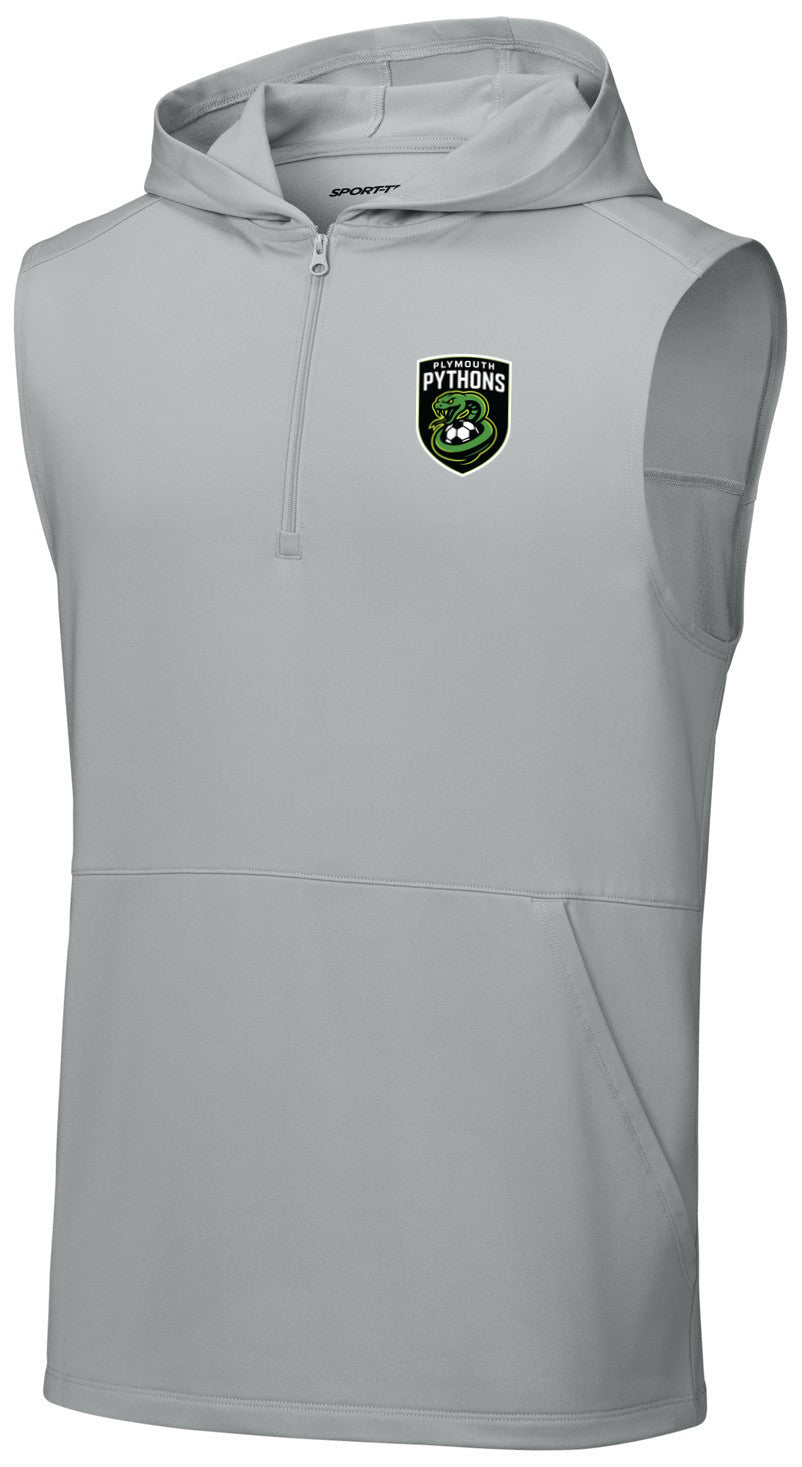 Sport-Wick Stretch Sleeveless Hooded 1/4-Zip