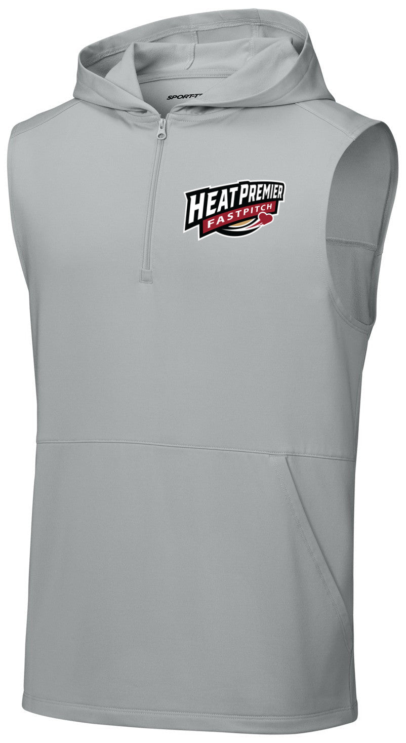 Sport-Wick Stretch Sleeveless Hooded 1/4-Zip
