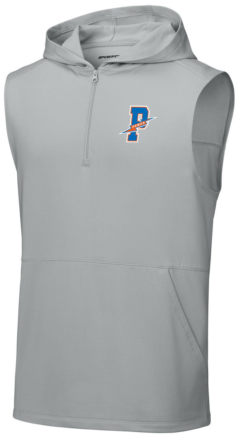 Sport-Wick Stretch Sleeveless Hooded 1/4-Zip