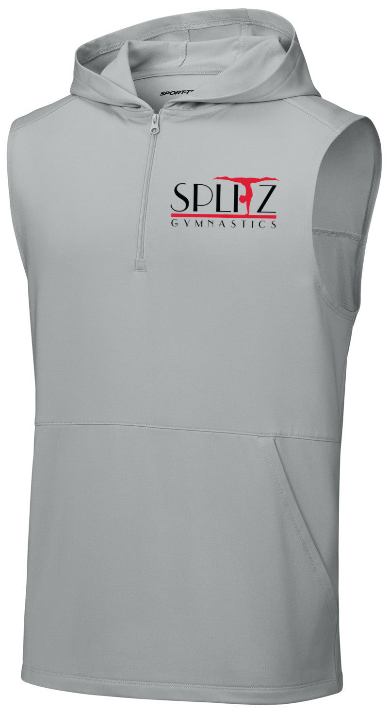 Sport-Wick Stretch Sleeveless Hooded 1/4-Zip