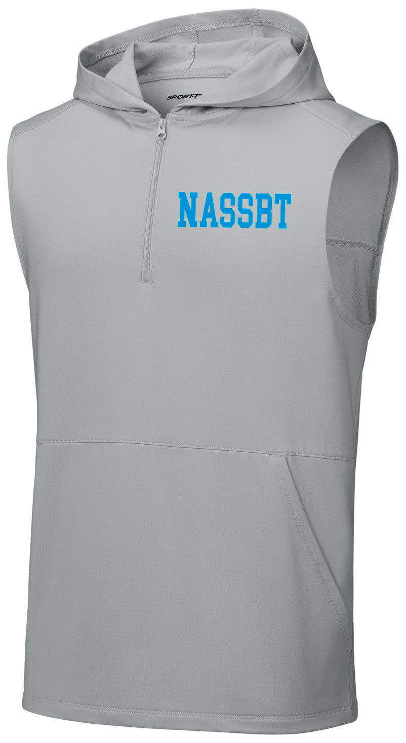 Sport-Wick Stretch Sleeveless Hooded 1/4-Zip