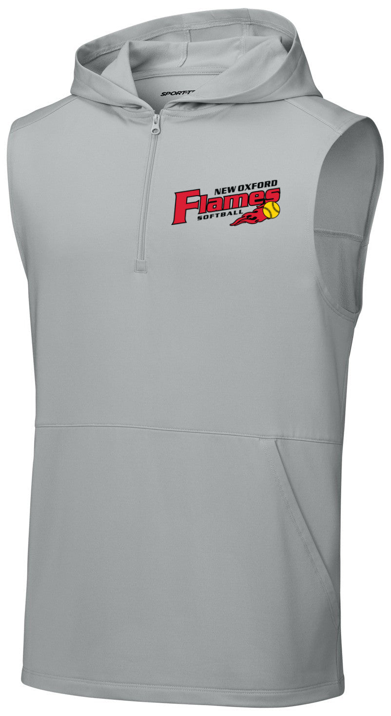 Sport-Wick Stretch Sleeveless Hooded 1/4-Zip