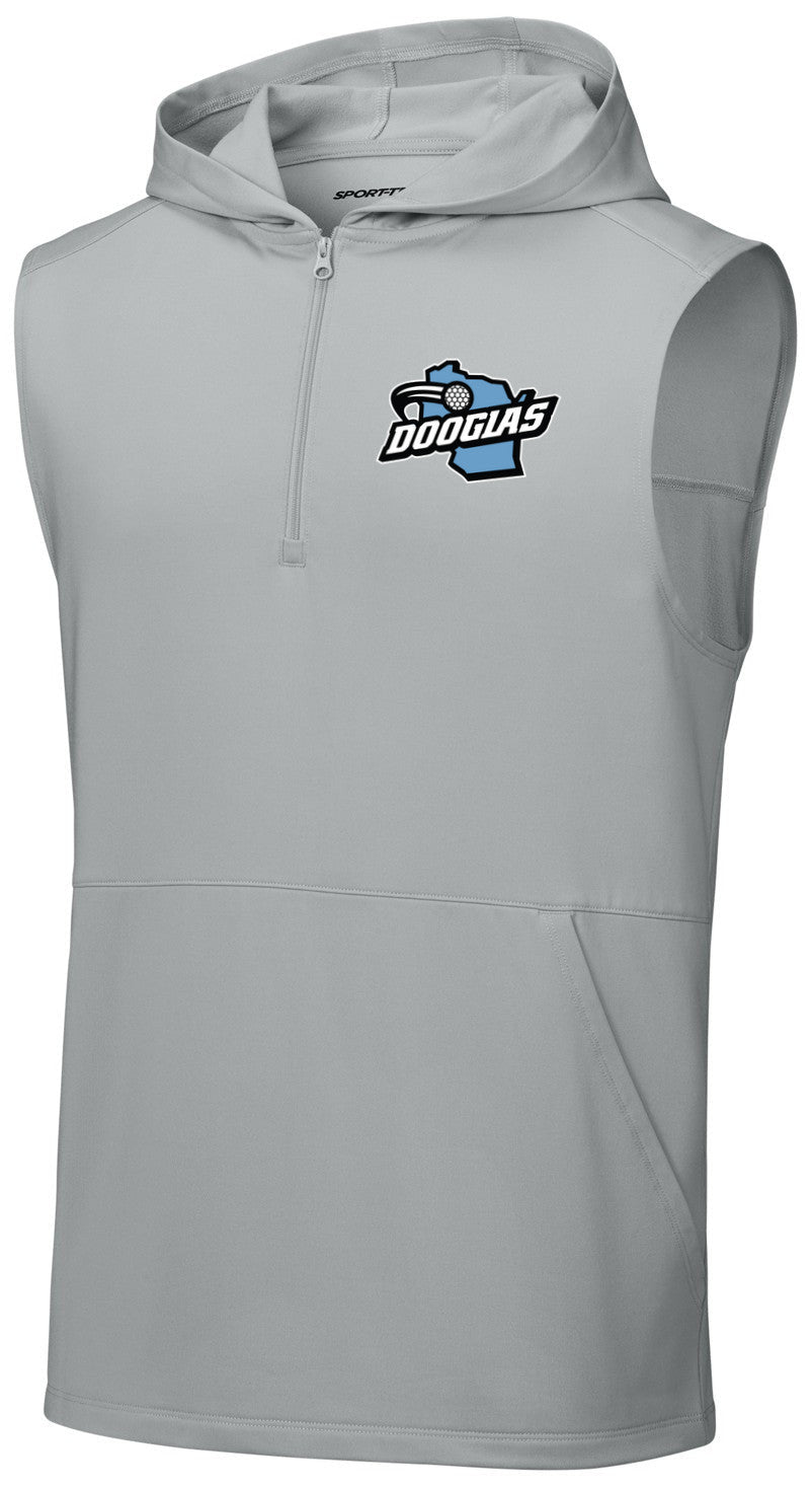 Sport-Wick Stretch Sleeveless Hooded 1/4-Zip