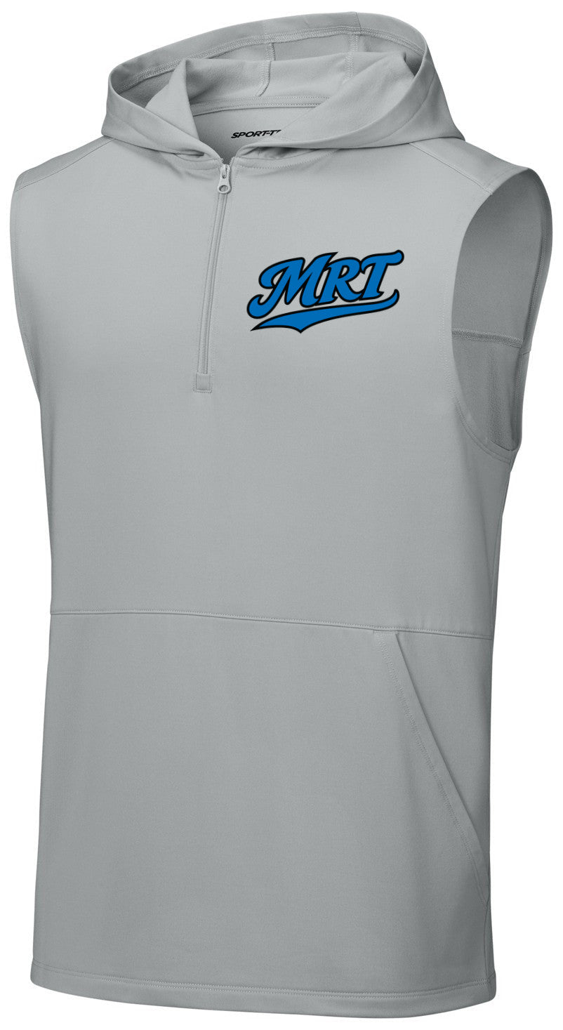 Sport-Wick Stretch Sleeveless Hooded 1/4-Zip
