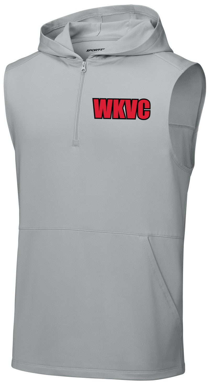 Sport-Wick Stretch Sleeveless Hooded 1/4-Zip