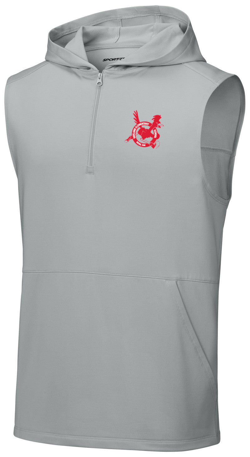 Sport-Wick Stretch Sleeveless Hooded 1/4-Zip