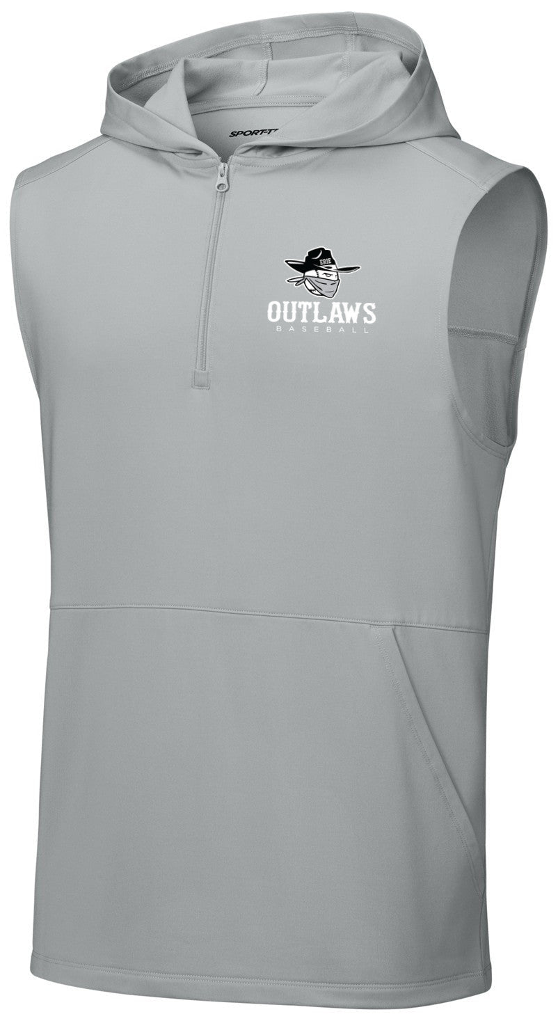 Sport-Wick Stretch Sleeveless Hooded 1/4-Zip