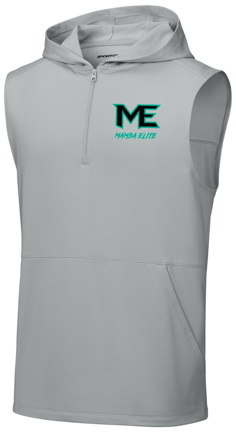 Sport-Wick Stretch Sleeveless Hooded 1/4-Zip