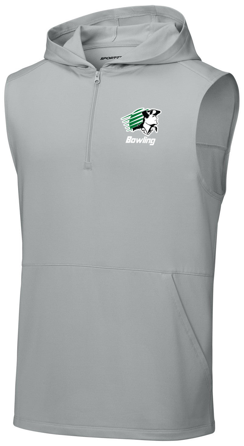 Sport-Wick Stretch Sleeveless Hooded 1/4-Zip
