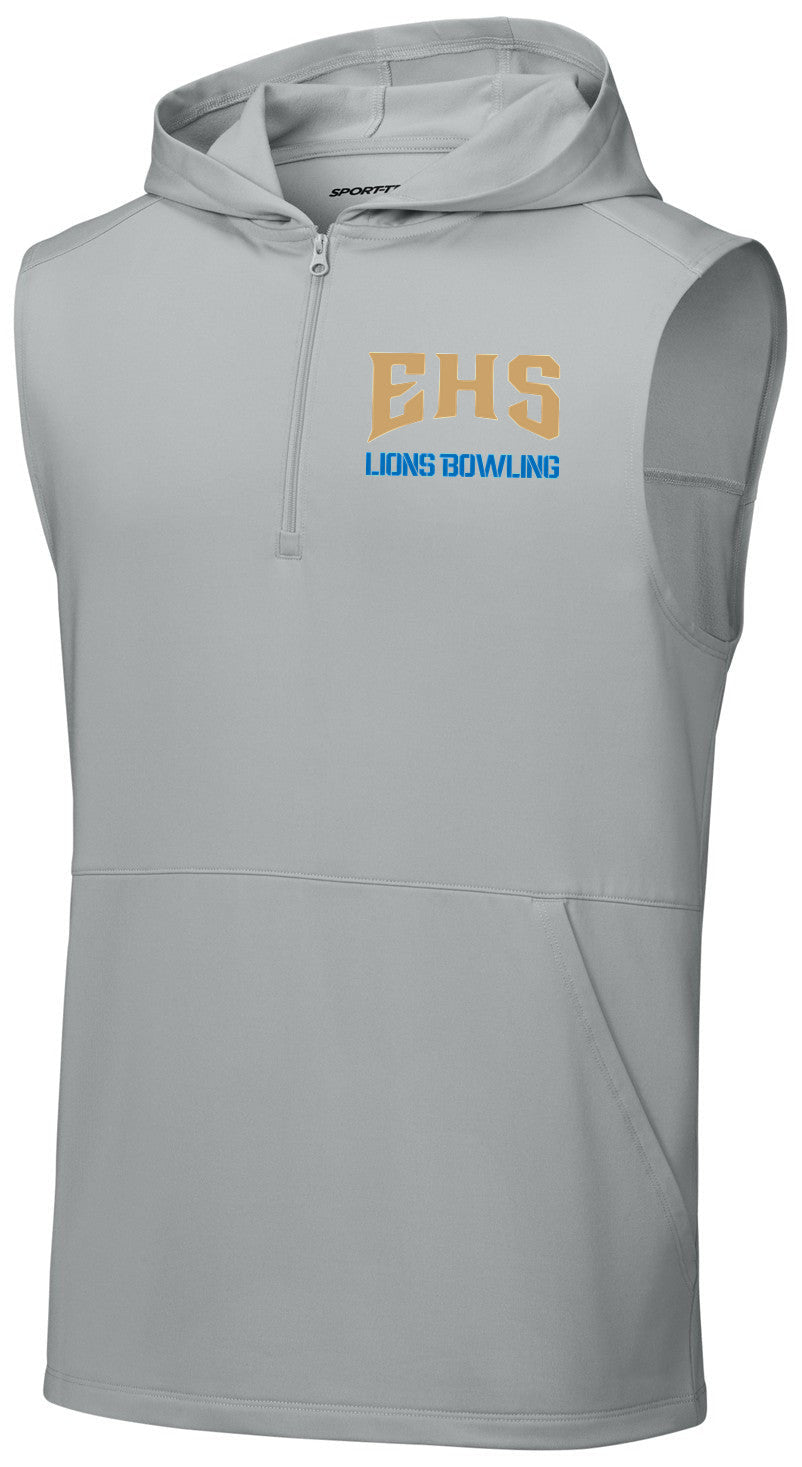 Sport-Wick Stretch Sleeveless Hooded 1/4-Zip