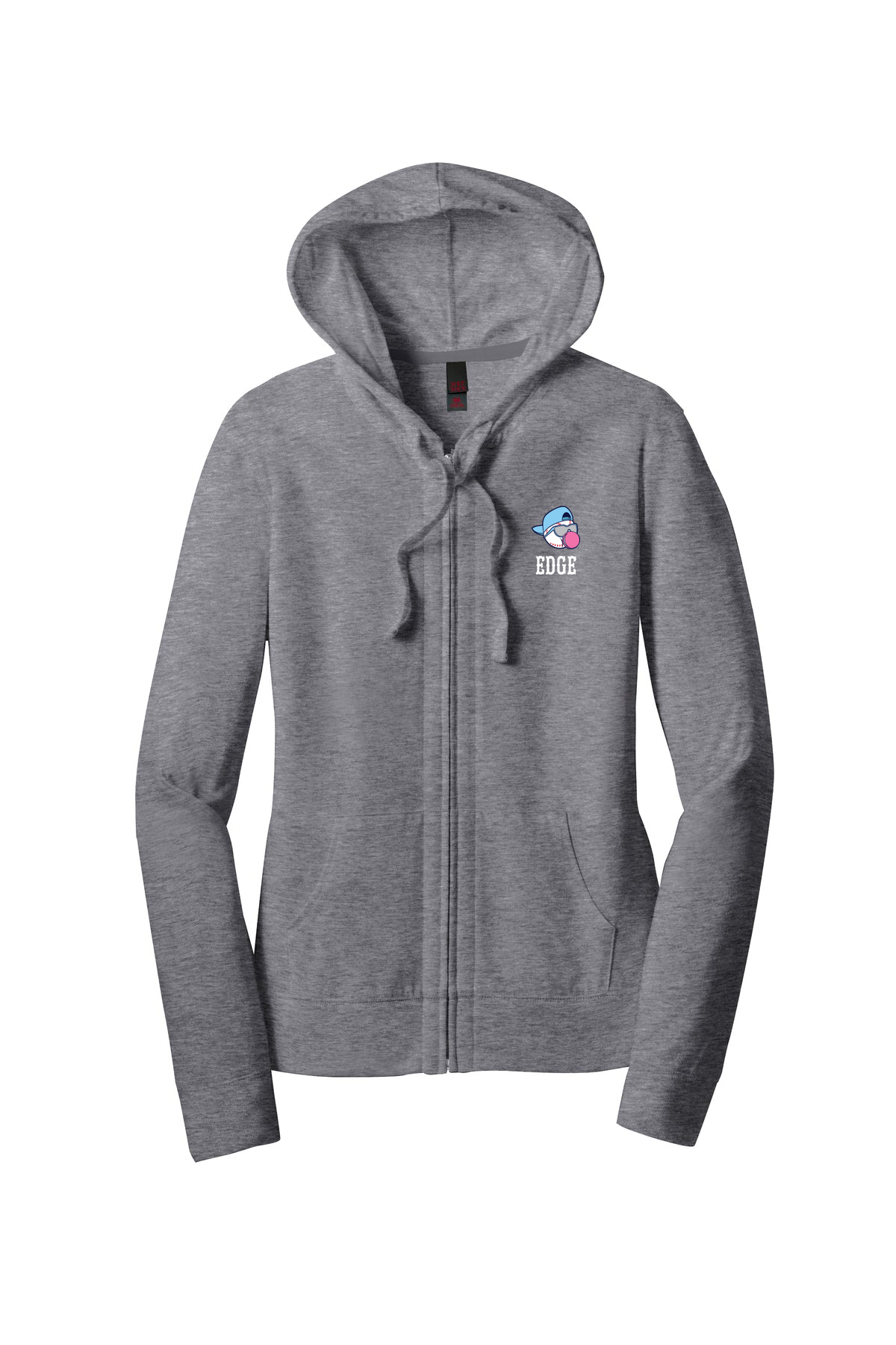 Women’s Fitted Jersey Full-Zip Hoodie