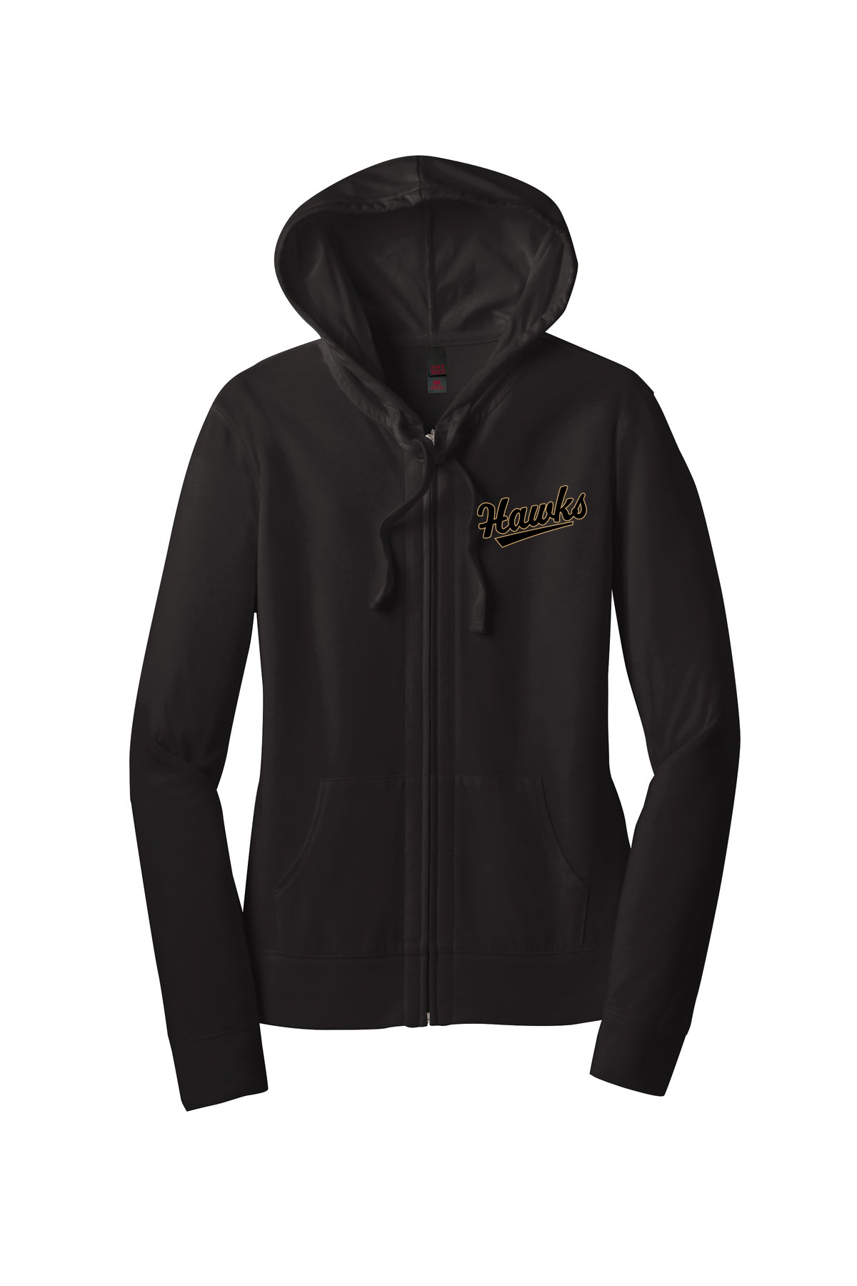 Women’s Fitted Jersey Full-Zip Hoodie