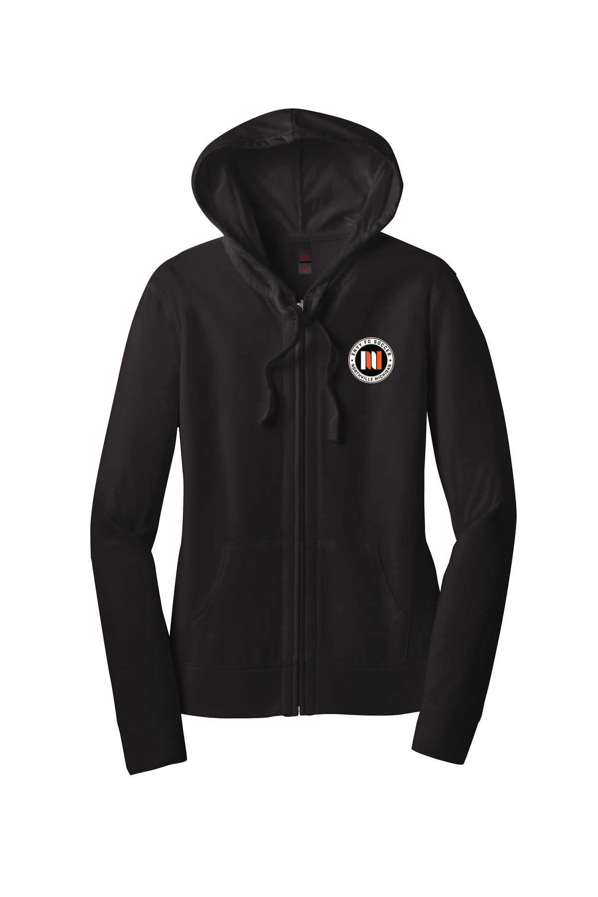 Women’s Fitted Jersey Full-Zip Hoodie