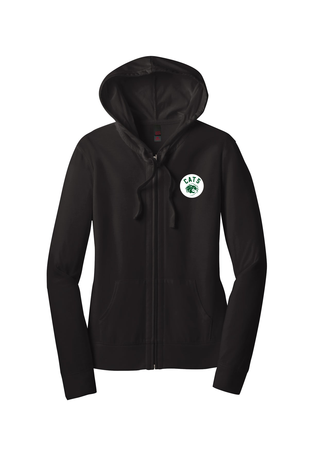 Women’s Fitted Jersey Full-Zip Hoodie