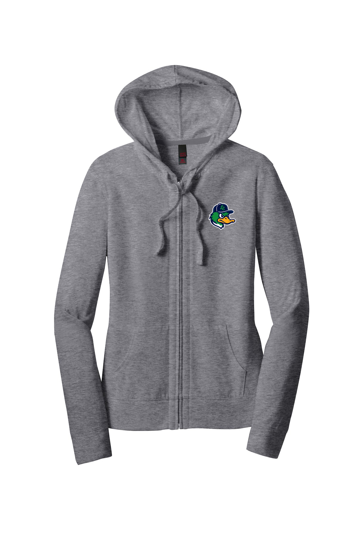 Women’s Fitted Jersey Full-Zip Hoodie
