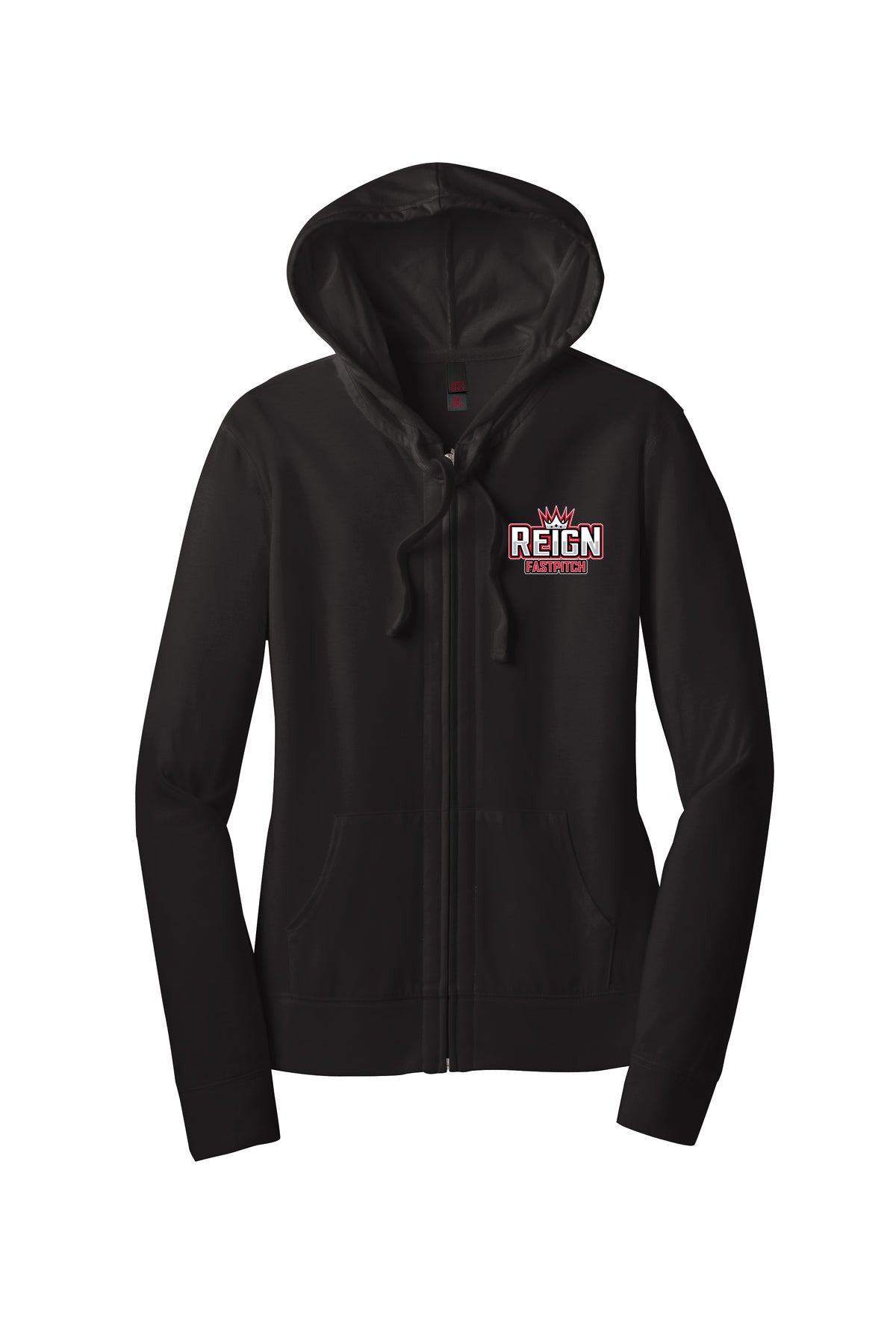 Women’s Fitted Jersey Full-Zip Hoodie