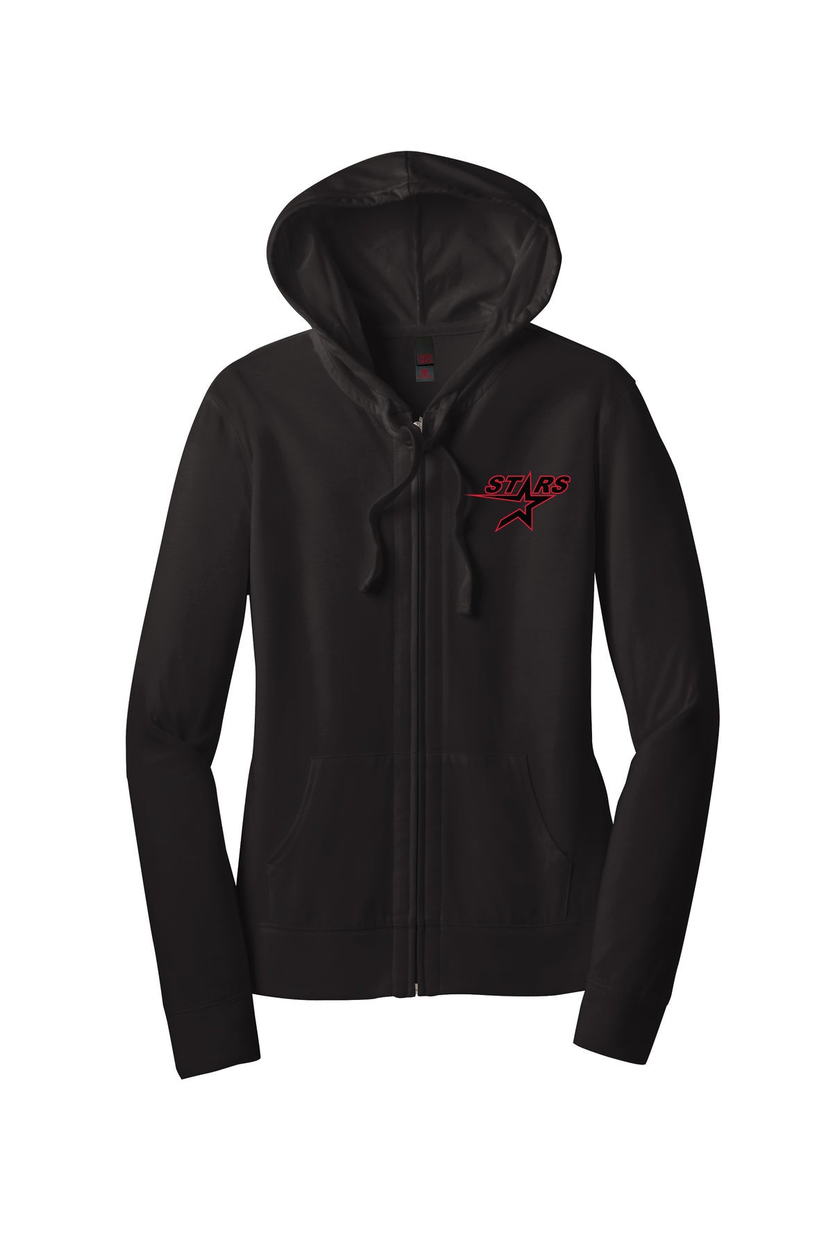 Women’s Fitted Jersey Full-Zip Hoodie