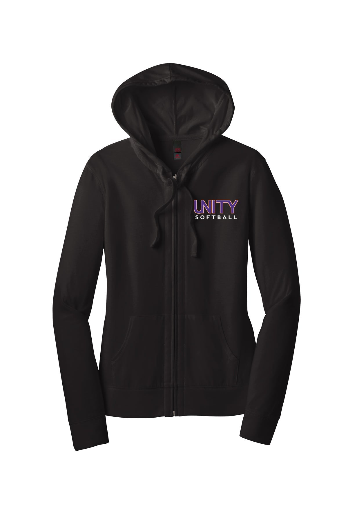 Women’s Fitted Jersey Full-Zip Hoodie