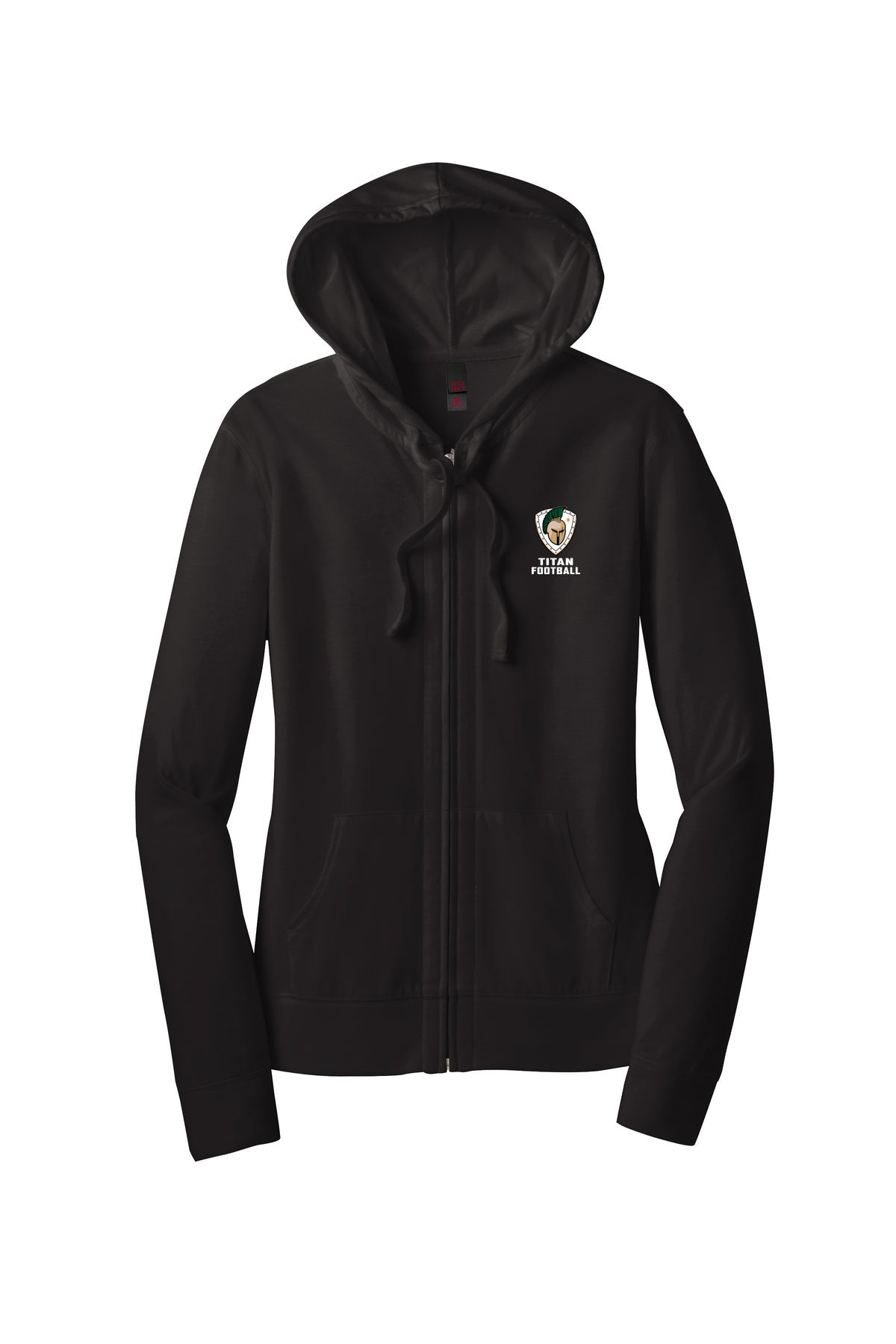 Women’s Fitted Jersey Full-Zip Hoodie