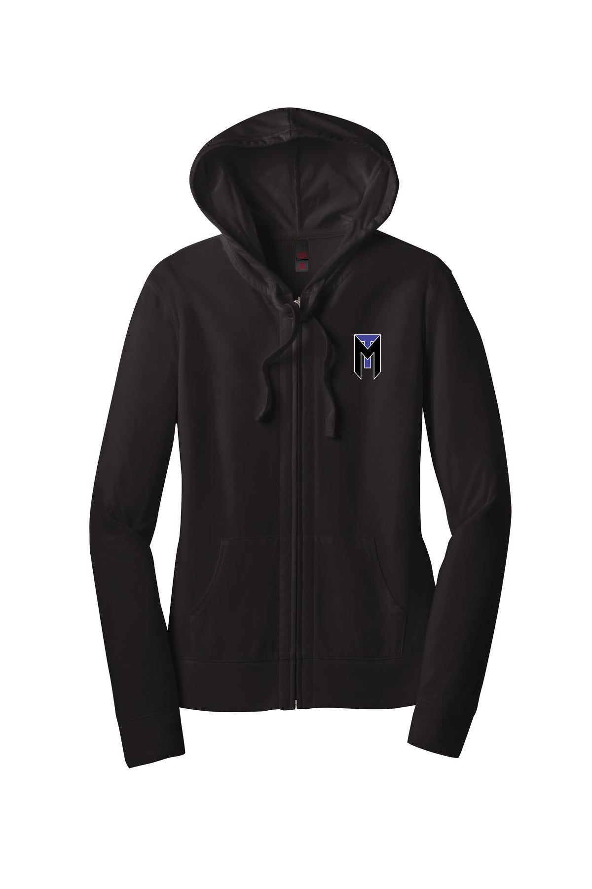 Women’s Fitted Jersey Full-Zip Hoodie