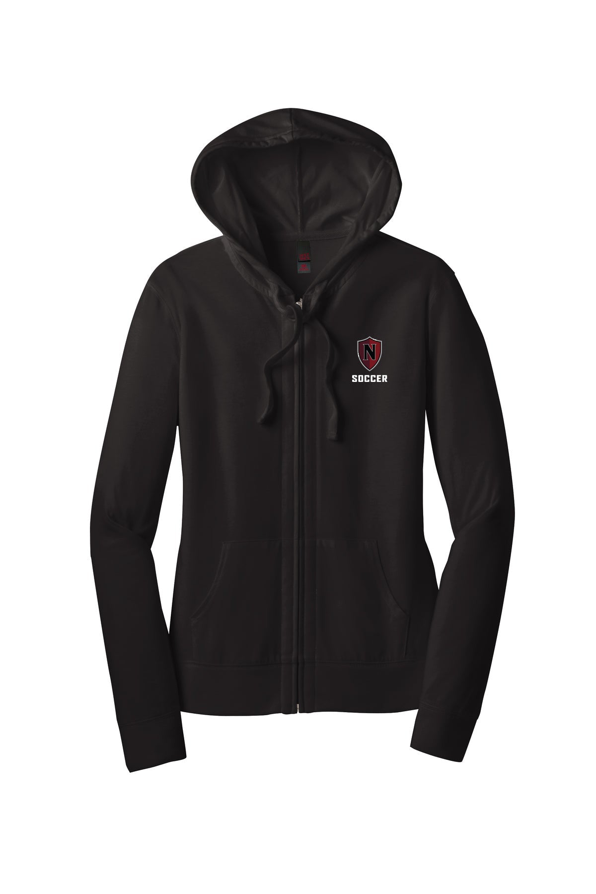 Women’s Fitted Jersey Full-Zip Hoodie