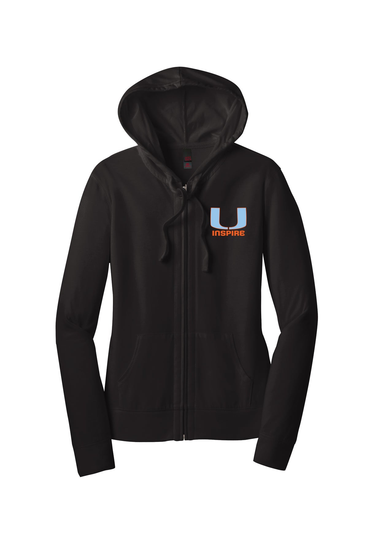 Women’s Fitted Jersey Full-Zip Hoodie