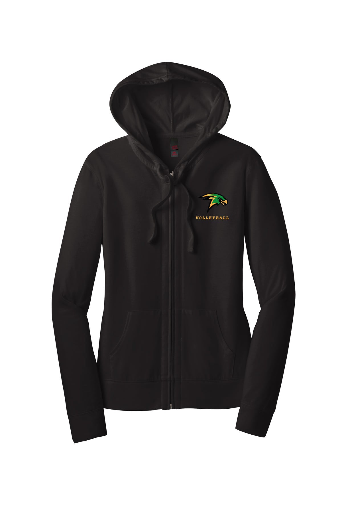 Women’s Fitted Jersey Full-Zip Hoodie